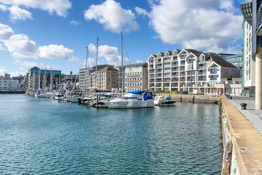 Sutton Harbour in Plymouth England