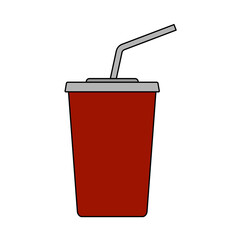Cinema Soda Drink Icon