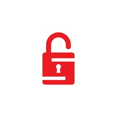 padlock logo icon