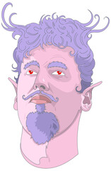 Halloween - Démon satanique