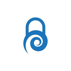 padlock logo icon