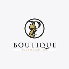 logo letter P luruxy