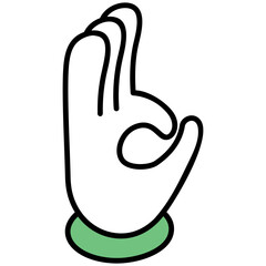 
Size to indicate small or large quantity
