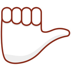 
Dislike hand gesture, thumb down 
