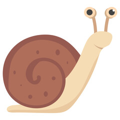  Snail usually known to be shelled gastropod icon  © Vectors Market