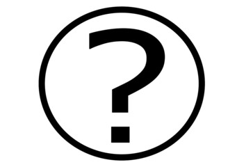 Question Mark Vector Line Icon