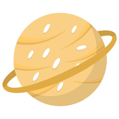 
Saturn planet from solar system 
