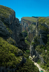 Naklejka premium Gorges du Verdon à Rougon, France