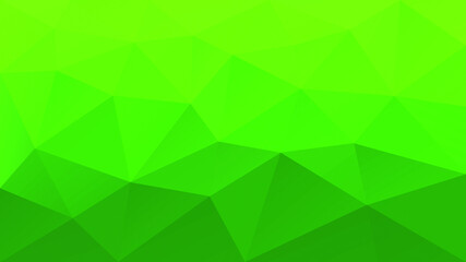Fototapeta na wymiar Vector abstract polygonal green background