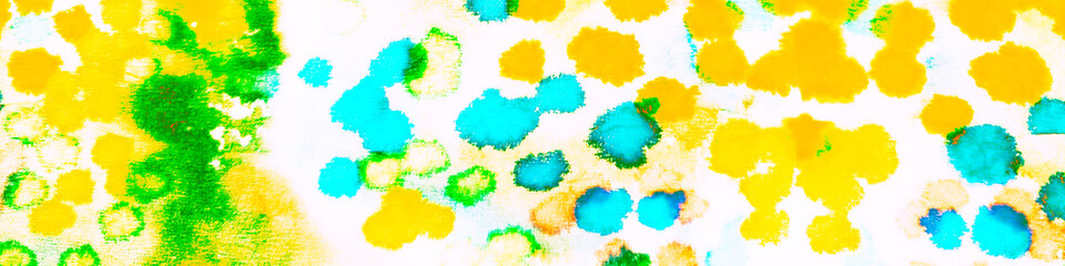 Colourful Tie Dye Background. Bright Dirty Texture. Green Multicolor Template. Sunny Watercolor Image. Yellow Hand Drawn Image. White Beauty Image. Abstract Illustration.