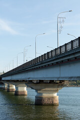 Obraz premium bridge over river