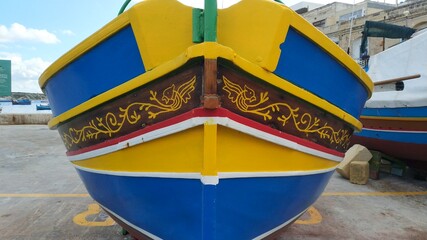 Fototapeta na wymiar Malta Boats