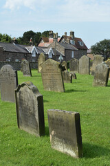 old graveyard in the noth of england