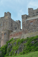 Fototapeta na wymiar Northumbria castle in the north of england
