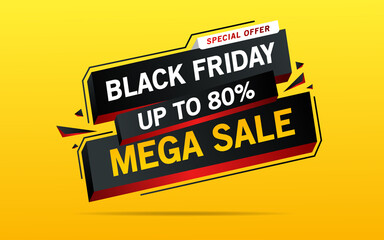 Black Friday Sale Flyer template