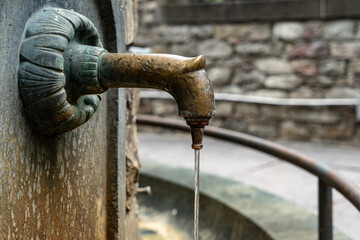 Ludwigsbrunnen mit eisenhaltigem Heilwasser