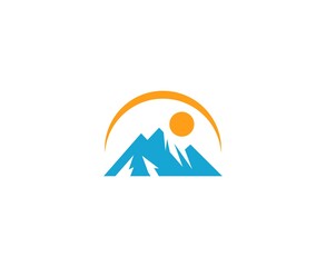 Obraz premium Mountain logo 