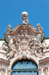 Obraz premium Decoration of Wallpavillon in Zwinger