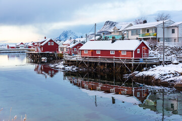 Svolvaer, Lofoten Archipelago, Nordland county, Norway, Arctic Circle, Europe