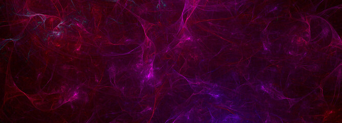 Computer generated fractal abstract background. Bright lights abstract swirls over dark space