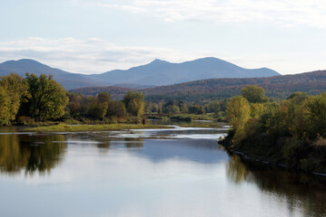 Jay Peak and the Missisquoi River
