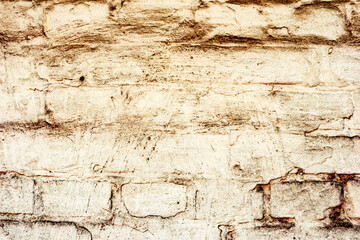 Texture of a concrete wall with cracks and scratches which can be used as a background