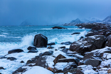 Lofoten Archipelago, Nordland county, Norway, Arctic Circle, Europe