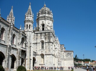 Fototapeta na wymiar Lisbon, the stone lace of the Portuguese capital