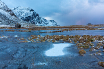 Eggum, Lofoten Archipelago, Nordland county, Norway, Arctic Circle, Europe