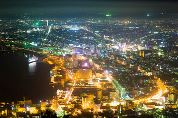 Fototapeta na wymiar 函館山からの眺望　夜景