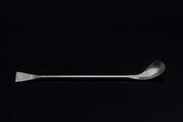 Spatula, Spoon - Metal Laboratory Equipments. Lab spatulas and micro scoop reagent lab sampling...