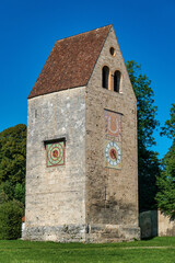 Wessobrunn Abbey, a Benedictine monastery near Weilheim in Bavaria, Germany