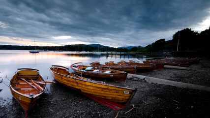 Fototapeta premium Boats on Derwentwater