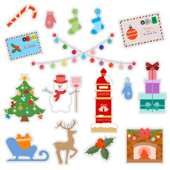 Vector Merry Christmas New Year 2021 Holiday