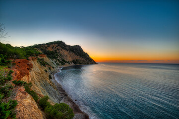 Sol d´en Serra beach in Ibiza.