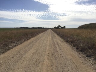 road in the countryside