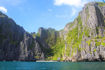 Beautiful landscape of Palawan, Philippines in Asia