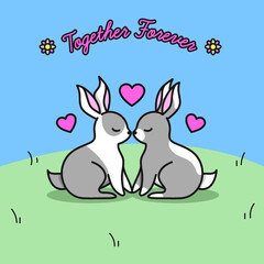 Together Forever. Bunny Love