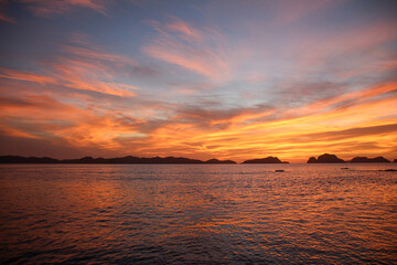 Beautiful landscape of Palawan, Philippines in Asia