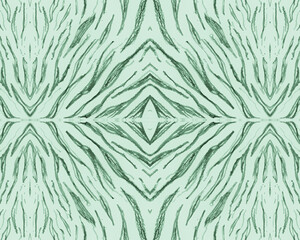 Green Seamless Animal Pattern. Abstract African 
