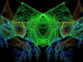 Obraz premium Imaginatory fractal background Image