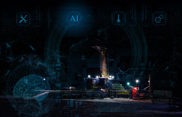 the concept of full automatic control of oil and gas well drilling using artificial intelligence,...