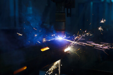 production of oil and gas perforated downhole filters on an automated plasma cutting machine