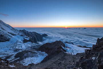 Fototapeta premium French Alps breathtaking 