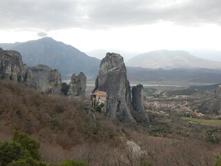 Fototapeta na wymiar Meteora monasteries 12