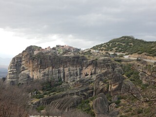 Fototapeta na wymiar Meteora monasteries 11
