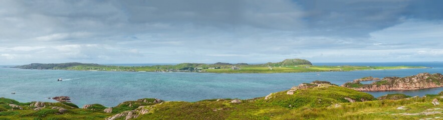 Obraz premium Panorama of the Isle of Iona