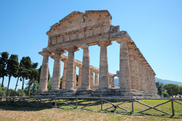Obraz premium Templo de Atenea Paestum
