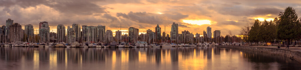 Fototapeta na wymiar Vancouver Panorama