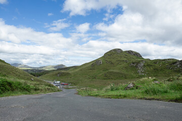 Landscape by the sea in Ireland